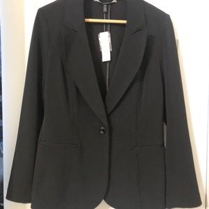 White House Black Market black Blazer